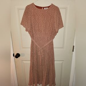 Polagram Dress with pleated skirt